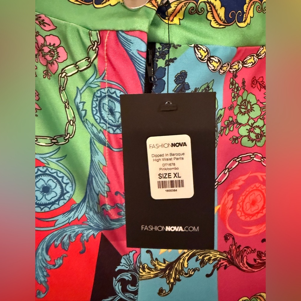 Fashion Nova Baroque High Waist Pants - Picture 5 of 5